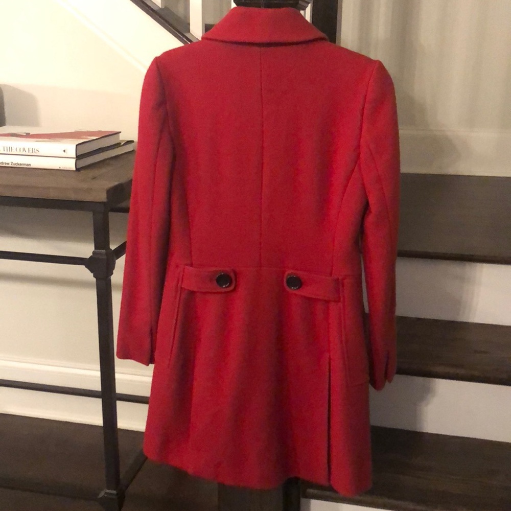 RED wool jacket - Picture 4 of 5